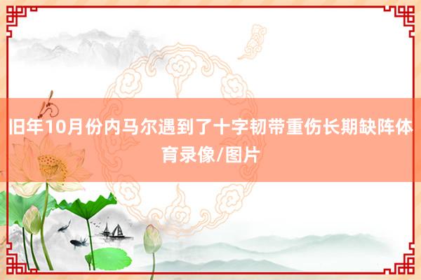 旧年10月份内马尔遇到了十字韧带重伤长期缺阵体育录像/图片