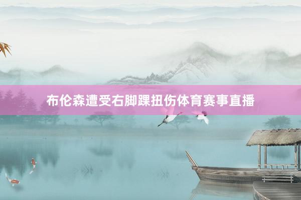 布伦森遭受右脚踝扭伤体育赛事直播